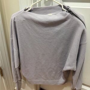 We The Free Lavender Knit Top